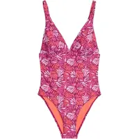 Marc o'polo Damen Badeanzug Abstract LeafSchwimmanzug, Einteiler, Bademode
