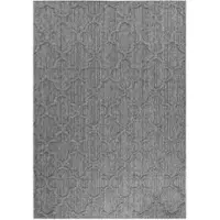 KADIMA DESIGN Küchenteppich Scandi Wetterfest Waschbar Strapazierfähig | Grau 120x170 cm Balkon Terrasse Gekettelt UV-Beständig | IMST –