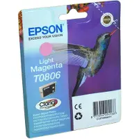 Epson Hummingbird Singlepack Light Magenta T0806 Claria Photographic Ink, Helle Magenta, Tinte auf Pigmentbasis, 1 Stück(e)