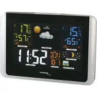Technoline WS 6442 digitale Wetterstation Schwarz, Silber LCD-Batterie