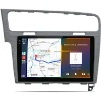 AWESAFE Android Autoradio für VW Golf VII MK7 2013, 10,36 Zoll 2K QLED 2000x1200, 8-Kern 6+128GB, kabelloses CarPlay, GPS, Rückfahrkamera vorbereitet
