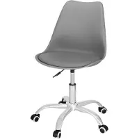 Springos Bürostuhl Schreibtischstuhl bis 150 kg Gepolstert Höhenverstellbar mit Rollen Rückenlehne Home-Office-Stuhl Bequem Robust