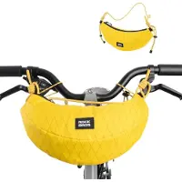 RockBros Lenkertasche für Fahrrad 1,8 L, Leichte Fahrradtasche, als Umhängetasche nutzbar, geeignet