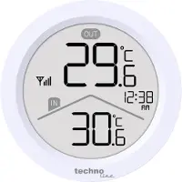 Technoline WS 9168 Temperatur- & Feuchtigkeitssensor Drinnen/Draußen Temperatursensor Freistehend