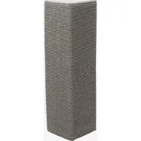 Markenlos Kratzbrett XXL für Wand/Ecken, 38 × 75 cm, grau