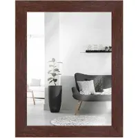 MendeFrames H610-023-050-070S-00 Wandspiegel Vintage Nussbaum 50x70 cm