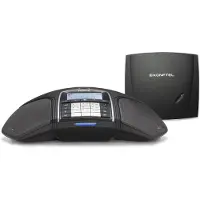 Konftel 300Wx, Analoges/IP-Konferenztelefon, Mittlerer Raum, 30 m², Tasten, Schwarz, LCD