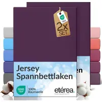 Eterea Cosmesi Naturale Jersey Fixleintuch 2er Set
