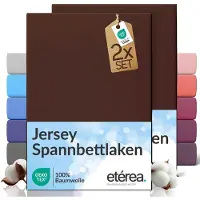 Eterea Cosmesi Naturale Jersey Fixleintuch 2er Set