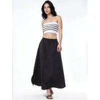 Busem Hohe Taille Midi A-Linien Rock