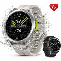 Blossom Smartwatch Herren Damen Watch 1,43" AMOLED Display Fitnessuhr 500mAh IP69K 5ATM mit Herzfrequenz, SpO2, Schlafmonitor für Android iOS, 60 Tage