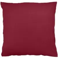 Traumschloss Exclusiv Edel-Jersey Kissenbezug in bordeaux | Gr.: 80x80 cm