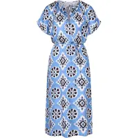 Seidensticker Blusenkleid 1/2 Rundhals Druck