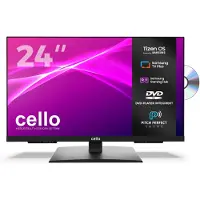 Cello 24″ Tizen OS by Samsung LED Smart TV mit integriertem DVD-Player, Triple Tuner, Pitch Perfect Sound, Bluetooth, WLAN mit Tizen App Store