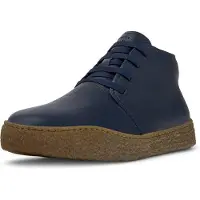 Camper für Herren. K300467-013 Peu Terreno Lederstiefeletten navy (44), Wohnung, Schnürsenkel, Lässig, Marine