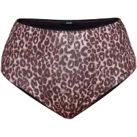 JOOP! Bikini-Hose JOOP "Leopard Beach", Damen, Gr. 38, N-Gr, braun (leopard aop), Obermaterial: 92% Polyamid, 8% Elasthan, Badehosen Bikini-Hose