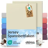 Eterea Cosmesi Naturale Jersey Fixleintuch 2er Set