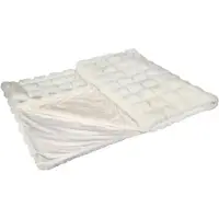 Eskimo Webpelz Wohndecke Cloud 150x200 cm | creme - weiß