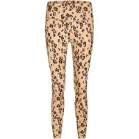 Fabletics Leggings "LEGGINGS ON-THE-GO LEGGING", Damen, Gr. M, N-Gr, beige (desert leopard), Obermaterial: 88% Polyester PES. 12% Elasthan EL., slim fit, Hosen Leggings, mit Leopardenmuster