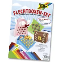Folia Bringmann 70290 - Flechtboxen-Set Für 10 Boxen