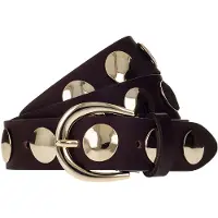 B.belt Luna Gold Leather Belt
