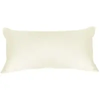 Formesse Bella Donna Jersey Kissenbezug ca. 40x80 cm | wollweiss - weiß