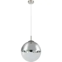 Globo Moderne Nickel-Metall-Hängelampe Globo Varus