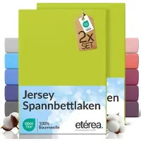 Eterea Cosmesi Naturale Jersey Fixleintuch 2er Set