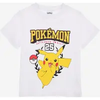 Pokémon T-Shirt, Weiß, 140-146