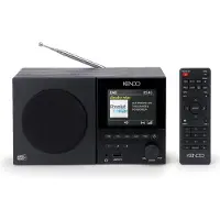 Kendo DAB+/UKW Radio mit Bluetooth und USB Mediaplayer, Tragbar, Digital, DAB+, PLL, 5 W, TFT, 8,89 cm (3.5")