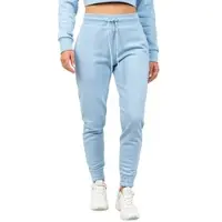 Reichstadt Damen Slim Fit Jogginghose Marken-Stick in Baby Blue | Gr.: XXL