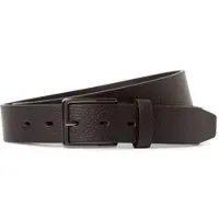 Bugatti Ledergürtel in schwarz - 0001 | Gr.: 110 cm
