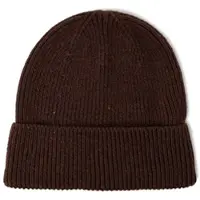 Nils Sundström Mütze Solid in mocca - 0002 | Gr.: onesize