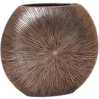 VIVANNO Bodenvase Atena 55 cm x 18 cm x 50 cm Soliskupfer