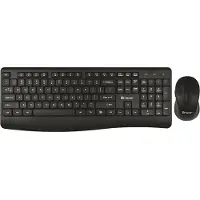 Tracer BARTIX II RF NANO, Kabellos, RF Wireless, Membran Key Switch, QWERTY, Schwarz, Maus enthalten
