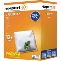 Expert 3100MP EXP, Staubbeutel, Grün, Weiß, Synthetisch, 12 Stück(e)