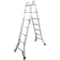 Krause Aluminium-Teleskopleiter STABILO 6,05 m