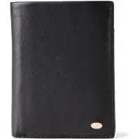 Esquire Leder Geldbörse Chicago Portrait Wallet Black schwarz