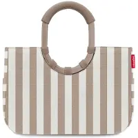 Reisenthel loopshopper M summerstripes coffee