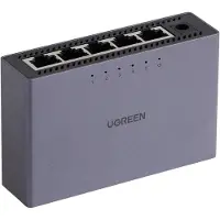 UGREEN Przecznik Switch Cm633 5-Portowy Gigabit Ethernet (Czarny)