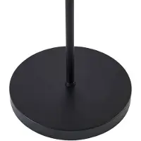 LINDBY Stehlampe Melanie , schwarz, für Wohn- / Esszimmer, Metall, Modern, Stehlampe