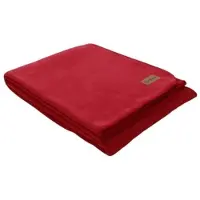 Eskimo Edelvelours Decke 150x200 cm | ch-rot - rot