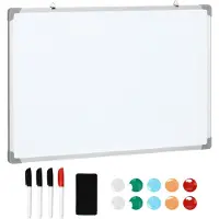 EStore Whiteboard Staffelei Wandmontage 90L x 1,8B x 60H cm