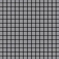 ALLOY Mosaik Fliese Massiv Metall Edelstahl Matt Grau 1,6mm Stark Mosaic-s-s-ma 1 Paket mit 10 Matten 1,04 m2 Grau