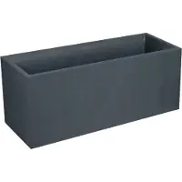 Eda Pflanzkasten 'Volcania Hutch', anthrazit, ca. 99,5 x 39,5 x H 43,5 cm