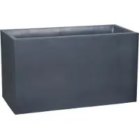 Eda Pflanzkasten 'Volcania Hutch High', anthrazit, ca. 99,5 x 39 x H 60 cm
