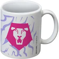 K POP Demon Hunters K-Pop Dämonenjäger Saja Boys Tasse (Weiß/Rosa)