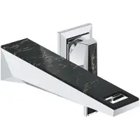 GROHE FMS Allure Brilliant Priv. Coll. UP-2-Loch-Waschtischarmatur, Heb. m Einl., ch