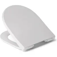 Hamberger Sanitary HARO Toilettensitz Lopata SoftClose WC-Sitz weiß alpin, mit Softclose + TakeOff