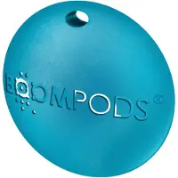 Boompods , AirTag-Schlüsselanhänger Boomtag kompatibel mit Apple Find My IPX5, Blau